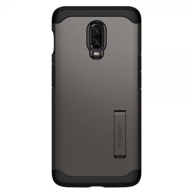 Spigen OnePlus 6T Suojakuori Tough Armor Gunmetal