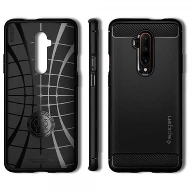 Spigen OnePlus 7T Pro Kuori Rugged Armor Matte Black