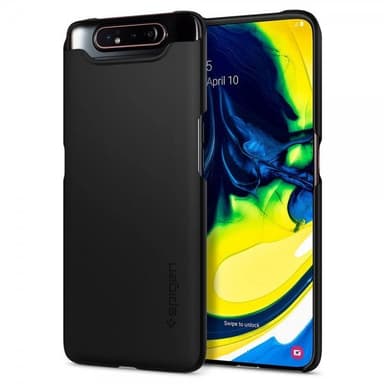 Spigen Samsung Galaxy A80 Suojakuori Ultra Thin Musta
