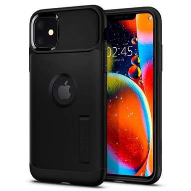 Spigen iPhone 11 Suojakuori Slim Armor Musta