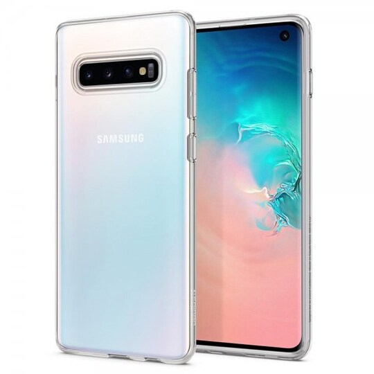Spigen Samsung Galaxy S10 Suojakuori Liquid Crystal Kirkas