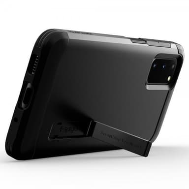 Spigen Samsung Galaxy S20 Kuori Tough Armor Musta