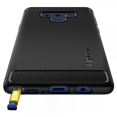 Rugged Armor till Samsung Galaxy Note 9 Suojakuori Mattae Black