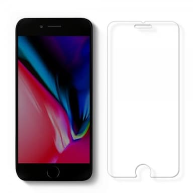 Spigen iPhone 7/8 Näytönsuoja GLAS.tR EZ Fit 2-pack