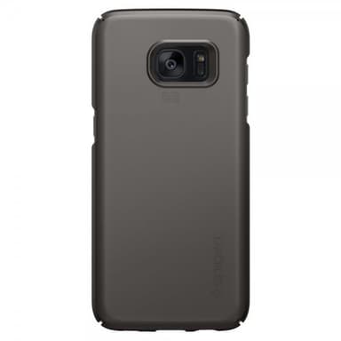 Spigen Samsung Galaxy S7 Edge Suojakuori Ultra Thin Musta