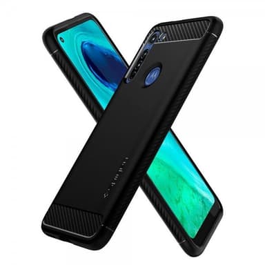 Spigen Motorola Moto G8 Kuori Rugged Armor Matte Black