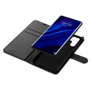 Spigen Huawei P30 Pro Suojakotelo Wallet S Musta