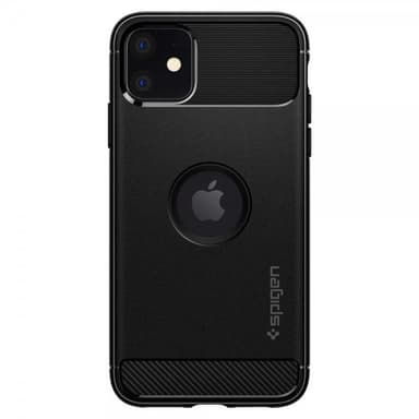 Spigen iPhone 11 Kuori Rugged Armor Matte Black