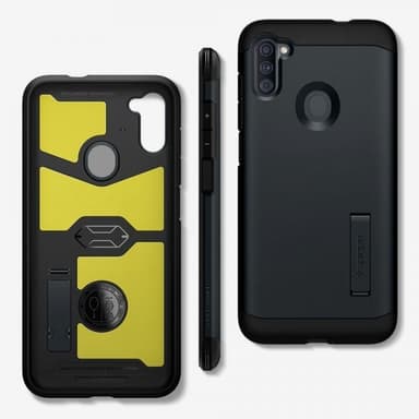 Spigen Samsung Galaxy A11 Kuori Tough Armor Metal Slate