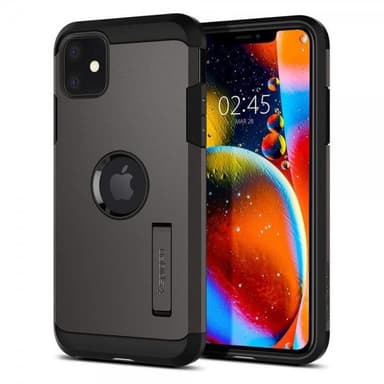 Spigen iPhone 11 Kuori Tough Armor Gunmetal
