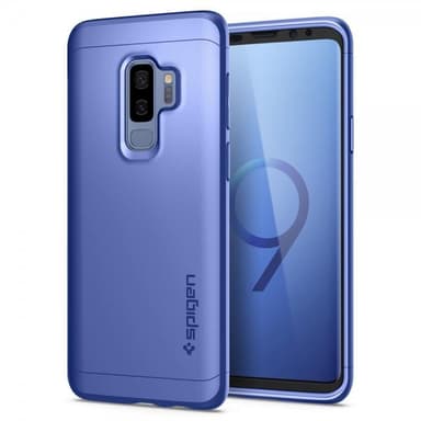 Spigen Samsung Galaxy S9 Plus Suojakuori med Näytönsuoja Ultra Thin 360 Coral Blue