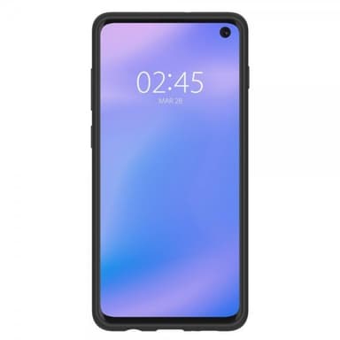 Spigen Samsung Galaxy S10 Suojakuori Silikoniii Fit Musta