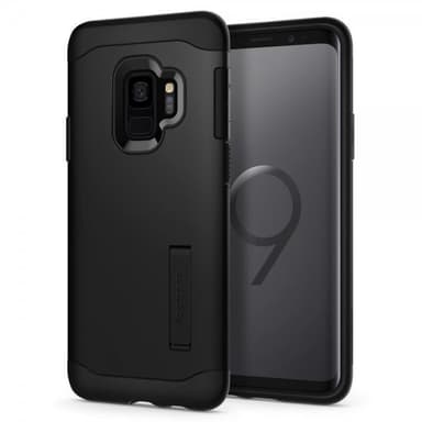 Spigen Slim Armor Suojakuori till Samsung Galaxy S9 Musta