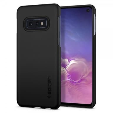 Spigen Samsung Galaxy S10E Kuori Thin Fit Musta