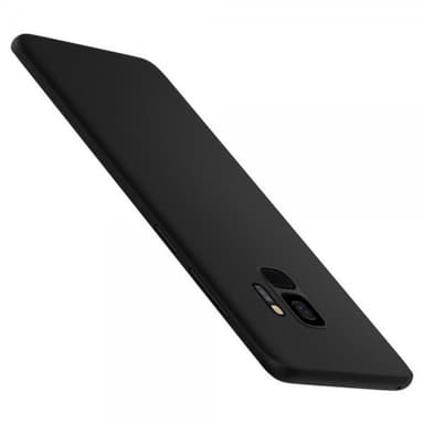 Spigen AirSkin Suojakuori till Samsung Galaxy S9 Musta