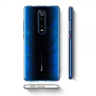 Spigen Xiaomi Mi 9T Kuori Liquid Crystal Läpinäkyvä Kirkas