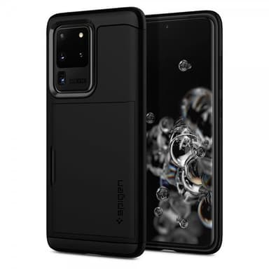 Spigen Samsung Galaxy S20 Ultra Kuori Slim Armor CS Musta