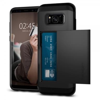 Spigen Slim Armor CS till Samsung Galaxy S8 Suojakuori Musta