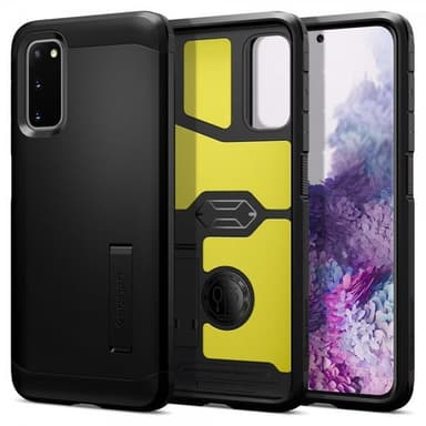 Spigen Samsung Galaxy S20 Kuori Tough Armor Musta