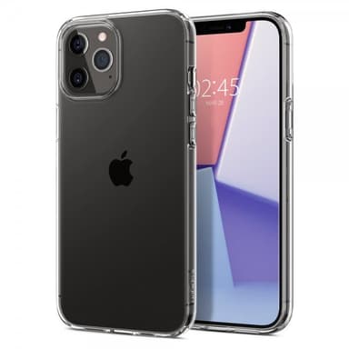 Spigen iPhone 12/iPhone 12 Pro Suojakuori Liquid Crystal Crystal Clear
