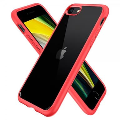 Spigen iPhone 7/8/SE Kuori Ultra Hybrid 2 Punainen