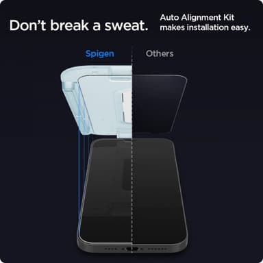 Spigen iPhone 12/iPhone 12 Pro Näytönsuoja GLAS.tR EZ Fit Privacy