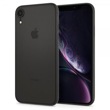 Spigen AirSkin Kuori iPhone Xr Musta