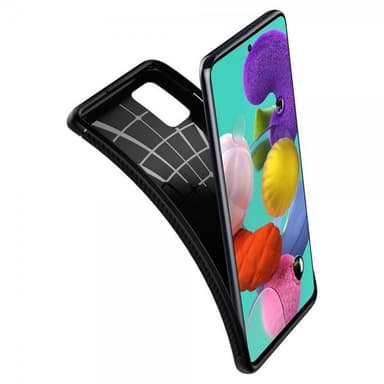 Samsung Galaxy A51 Suojakuori Rugged Armor Matte Black