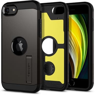 Spigen iPhone 7/8/SE Kuori Tough Armor Gunmetal