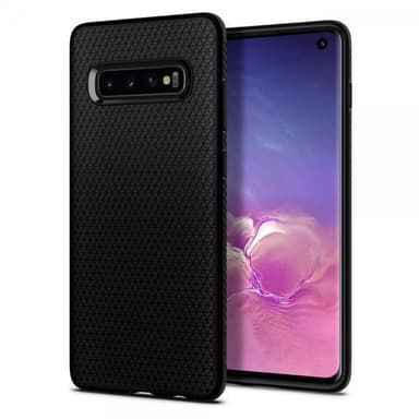 Spigen Samsung Galaxy S10 Suojakuori Liquid Air Mattae Black