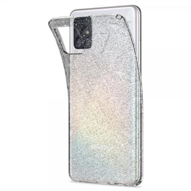 Spigen Samsung Galaxy A51 Suojakuori Liquid Crystal Glitter Crystal Quartz