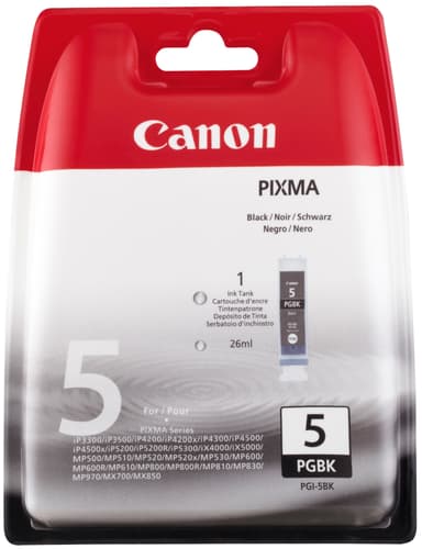 Canon PGI-5BK mustekasetti (musta)