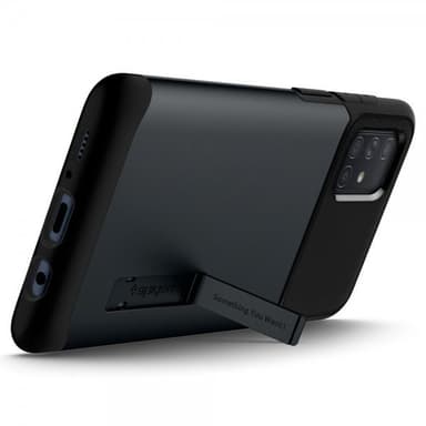 Spigen Samsung Galaxy A71 Suojakuori Slim Armor Metal Slate