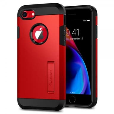 Spigen iPhone 7/8 Kuori Tough Armor 2 Punainen