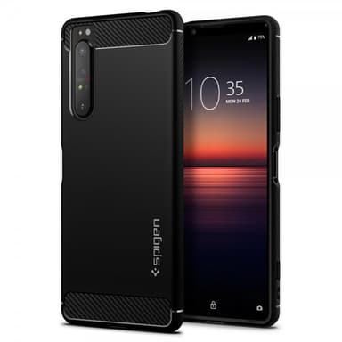 Spigen Sony Xperia 1 II Kuori Rugged Armor Matte Black