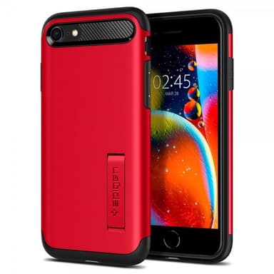 Spigen iPhone 7/8/SE Kuori Slim Armor Crimson Red