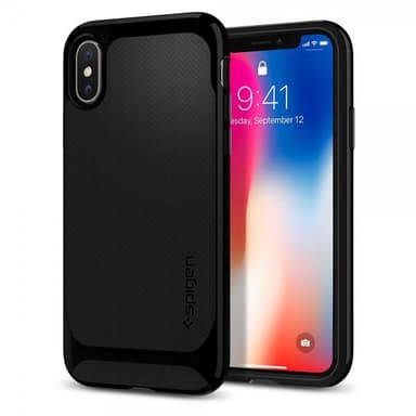 Neo Hybrid till iPhone X/Xs Suojakuori Jet Black
