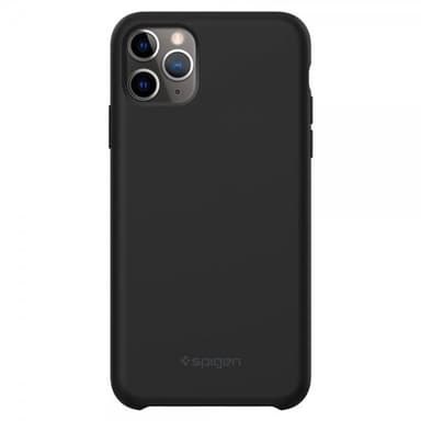 iPhone 11 Suojakuori Silikoniii Fit Musta