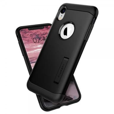 Spigen Slim Armor Kuori iPhone Xr Musta