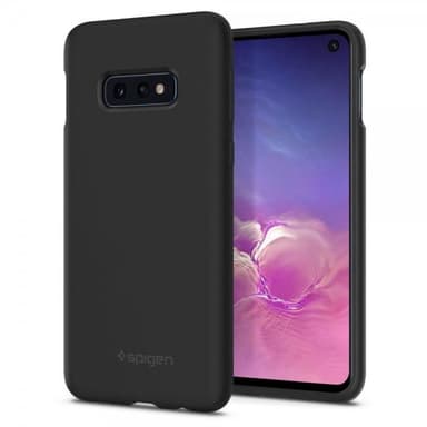 Spigen Samsung Galaxy S10E Kuori Silikoniii Fit Musta