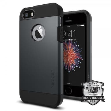 Tough Armor Suojakuori till iPhone SE/5S/5 Metal Slate