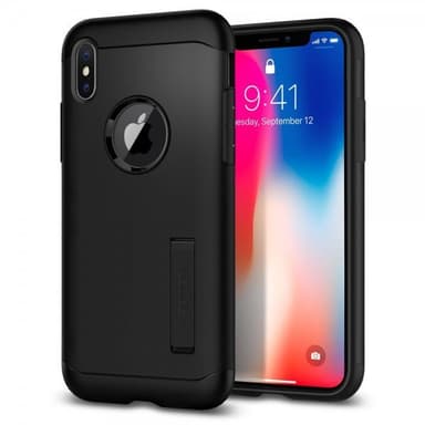 Slim Armor till iPhone X/Xs Suojakuori Musta