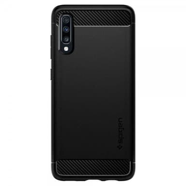 Spigen Samsung Galaxy A70 Kuori Rugged Armor Matte Black