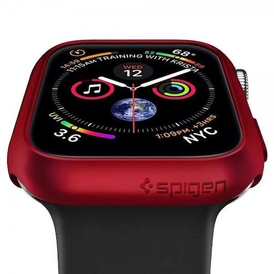 Spigen Apple Watch 40mm Kuori Thin Fit Punainen