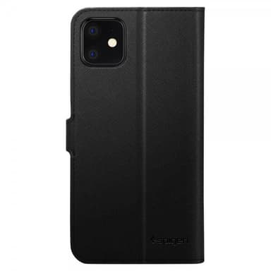 Spigen iPhone 11 Suojakotelo Wallet S Saffiano Black