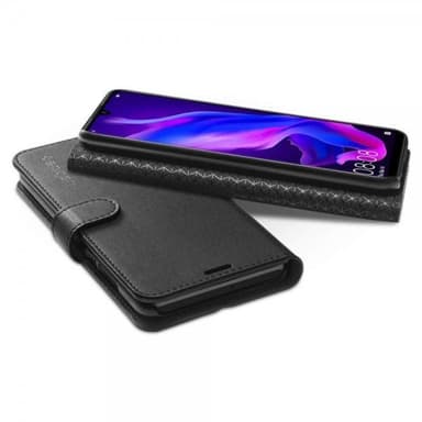 Spigen Huawei P30 Lite Suojakotelo Wallet S Saffiano Musta