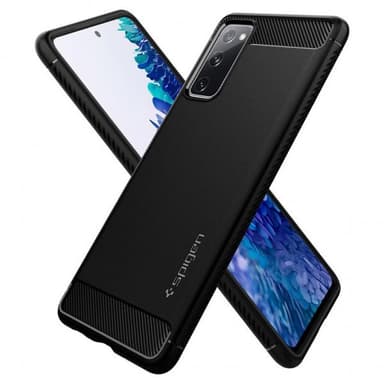 Spigen Samsung Galaxy S20 FE Suojakuori Rugged Armor Matte Black