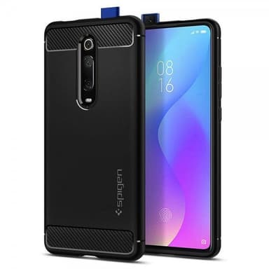 Spigen Xiaomi Mi 9T Suojakuori Rugged Armor Mattae Black