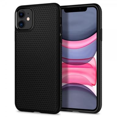 Spigen iPhone 11 Kuori Liquid Air Matte Black