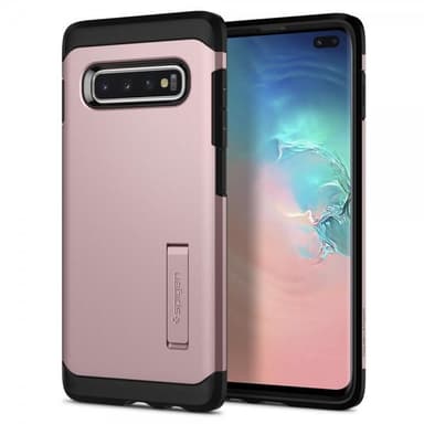 Spigen Samsung Galaxy S10 Plus Kuori Tough Armor Ruusukulta